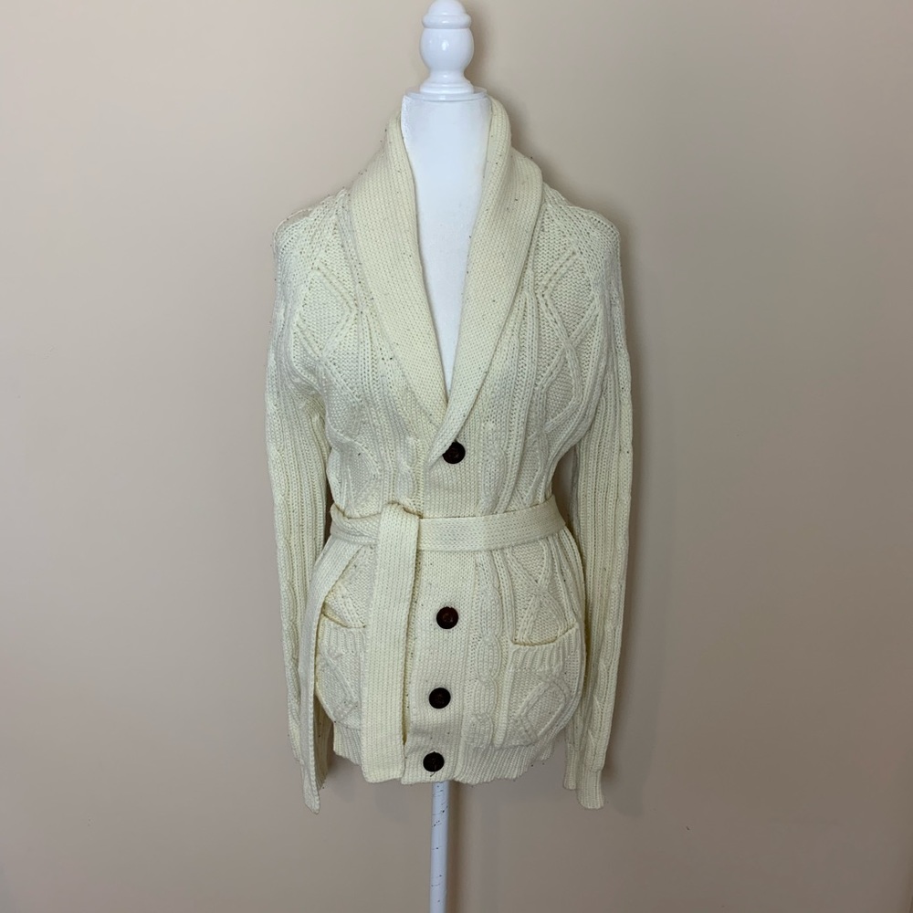 Vintage Indian brand button front sweater #1644 - Picture 2 of 7